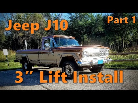 Installing a 3\" Lift on a 1978 Jeep J10 | Part 1 of 2 | Rough Country