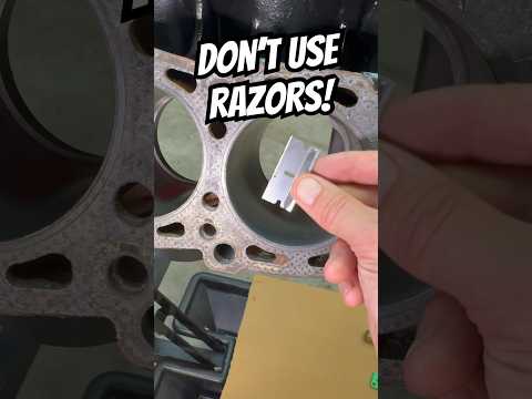 DIY Mechanic Tip: How To Remove Gasket Material Faster