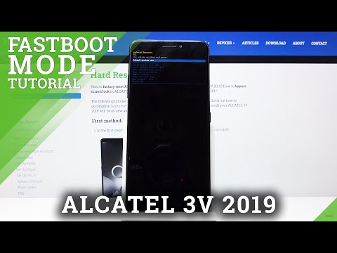 How to Enter Fastboot Mode in ALCATEL 3V 2019 – Exit Fastboot Mode