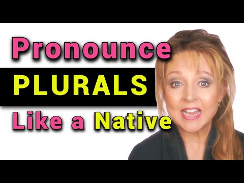 How to Pronounce Plurals + THE RULES - English Pronunciation