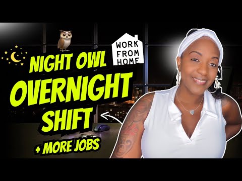 3rd Shift Work From Home Jobs