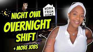 🌙 OVERNIGHT Shift Job | Work From Home Jobs 2026