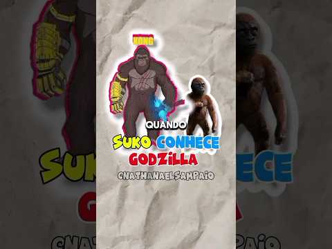 SUKO MEETS GODZILLA - GODZILLA AND KONG: THE NEW EMPIRE #godzilla #kong #godzillaxkongthenewempire