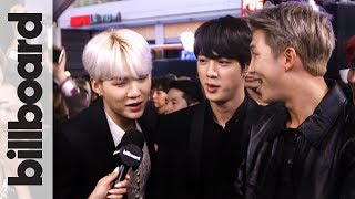 BTS Sings Camila Cabello's 'Havana' & Shows Off Some Red Carpet Dance Moves! | AMAs 2017