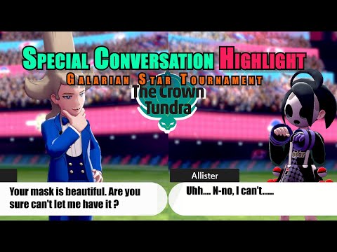 Galarian All Star Special Conversations Compilation Crown Tundra Shield