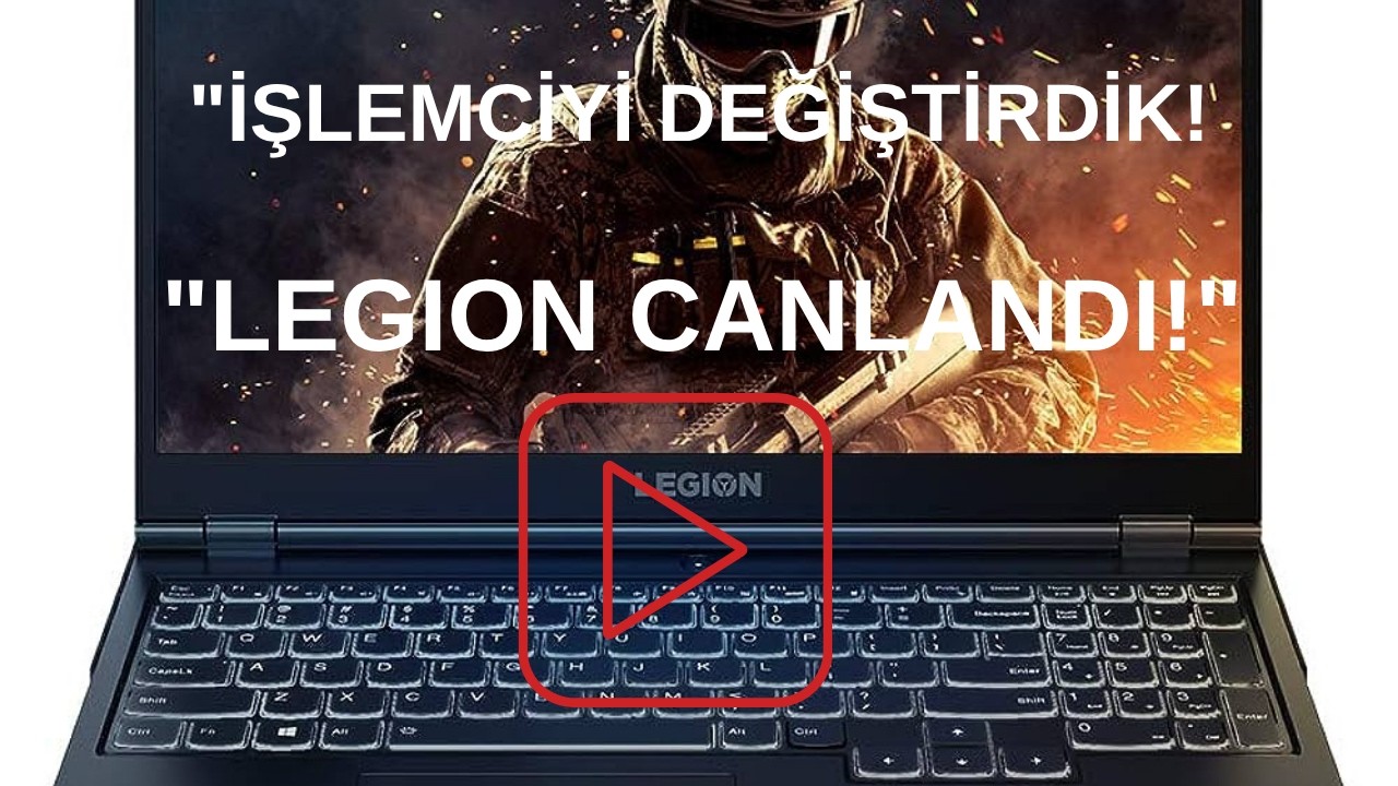 Lenovo Legion 5 Laptop Tamiri Amd İşlemci Arızası ! Laptop İşlemci Değişimi 🚀#legion5