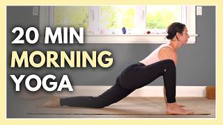 20 min Morning Yoga - HIPS & TWISTS - No Props Yoga Flow
