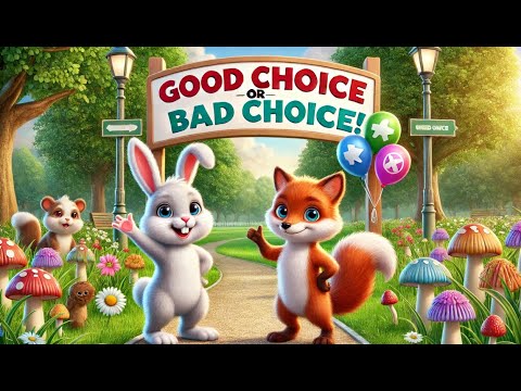 Fun Decision-Making Game for Kids! | Good Choice or Bad Choice? | Learn Good Values