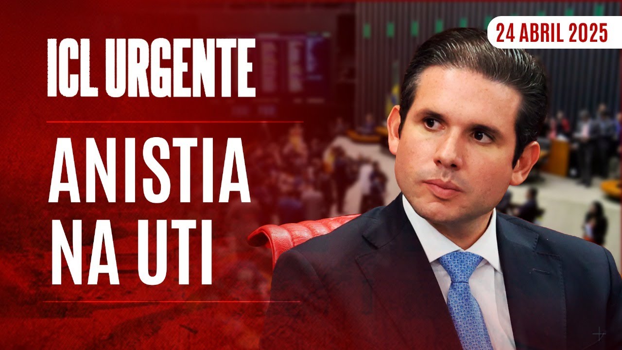ICL URGENTE  - 24/04/25 - HUGO MOTTA ANUNCIA QUE, POR ENQUANTO, PL NÃO VAI AO PLENÁRIO