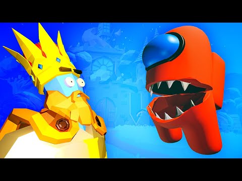 Impostor Visits a Medieval King - TABS vs Among Us 3D Animation