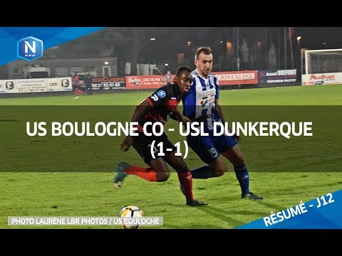 J12: US Boulogne CO - USL Dunkerque (1-1), le résumé I FFF 2017