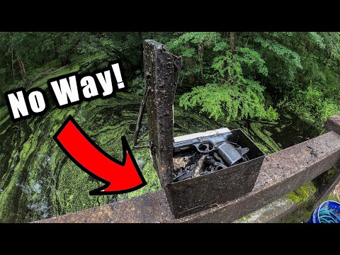 This Was NEVER Supposed To Be Found - Magnet Fishing Gone Crazy (Gun, Ammo Create And More)