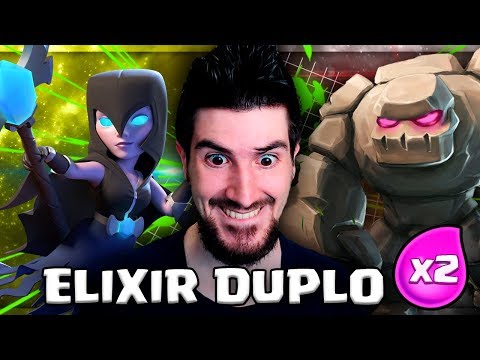O MELHOR DECK PARA O TORNEIO DO ELIXIR DUPLO DO CLASH ROYALE!