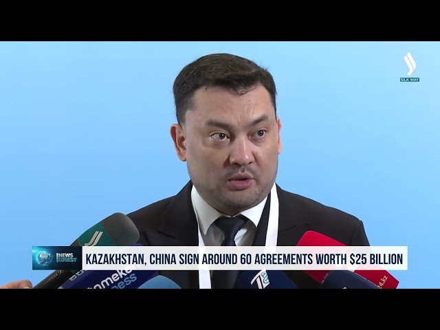 Казахстан и Китай заключили около 60 соглашений на 25 млрд долларов