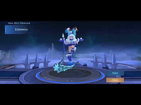 MLBB Starlight Shop Ruby Edelweiss skin 😍