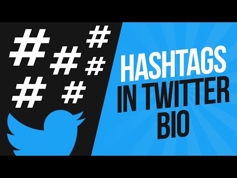 Can You Add Hashtags To Your Twitter Bio
