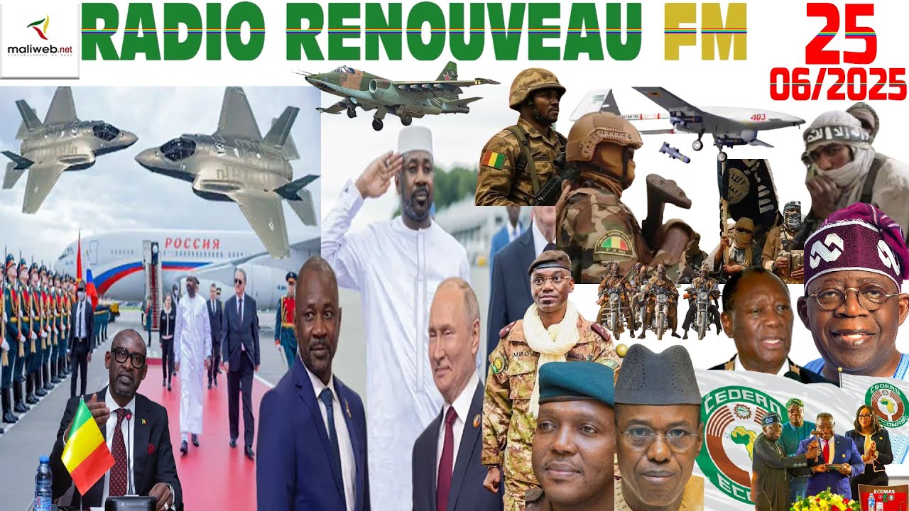 La Revue de Presse de la RADIO RENOUVEAU FM du 25 Juin 2025