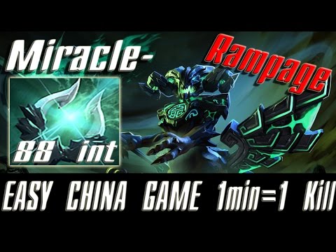 Miracle- [Outworld Devourer] Destroy China Pubs 1 min = 1 kill vs EHOME.Cty and EHOME.Sylar