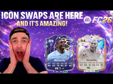 FREE 94 ICON R9?! 😱 ICON SWAPS Are INSANE + FUT Champs Rewards | EAFC 26 RTG