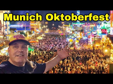 Oktoberfest Munich 2023 night time full tour best day ever