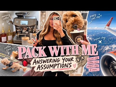 Answering Assumptions & Pack With Me♥️