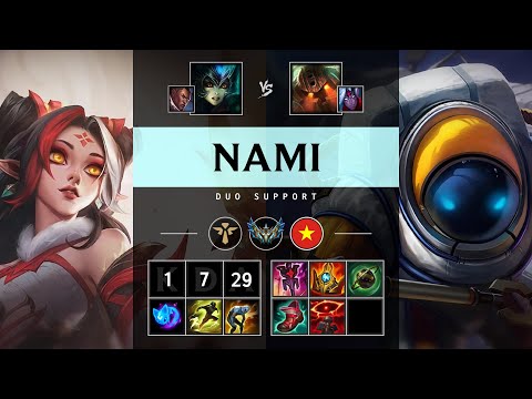 Nami Support vs Nautilus - VN Challenger Patch 25.17