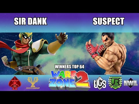 Warp Zone 2 - Winners Top 64 - Sir Dank(Capitan Falcon) Vs. Suspect(Kazuya)