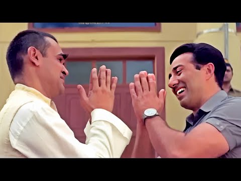 Indian - Sunny Deol ने अपने अंदाज़ में नेता को याद दिलाया छठी का दूध - जबरदस्त कॉमेडी सीन: Haste Raho