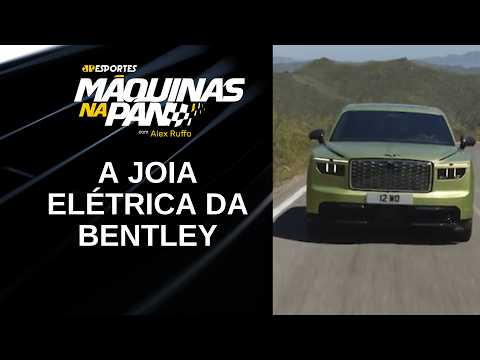 NOVO BENTLEY TORCAL: O LUXO TOTALMENTE ELÉTRICO | MÁQUINAS NA PAN