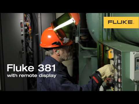 Fluke Digital Clamp Meter for Measuring AC/DC Voltage, With iFlex, 33 mm Jaw, CAT IV 600V, CAT III 1000V FLUKE-381/CWG video