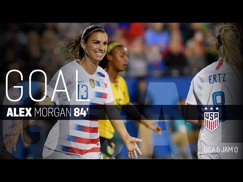 WNT vs. Jamaica: Alex Morgan Second Goal - Oct. 14, 2018