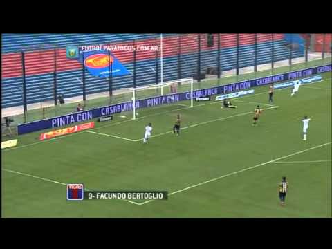 Gol de Bertoglio Tigre 4 - Central 1 Fecha  7 Primera División 2014