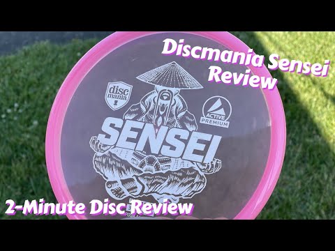 Discmania Sensei Review | 2-Minute Disc Review