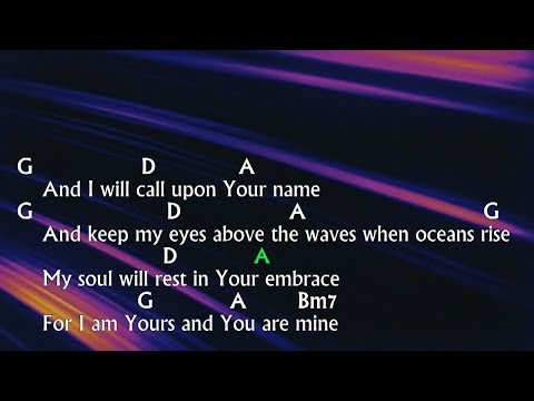 #Cifra "Oceans (Where Feet May Fail)" — Hillsong United — em D (ré maior)