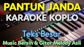 Download lagu PANTUN JANDA Karaoke || Versi Dangdut Koplo mp3