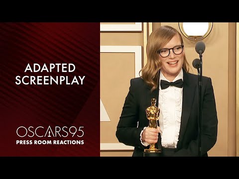 Thumbnail of the video: Adapted Screenplay | Sarah Polley | Oscars95 Press Room Speech