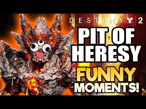 PIT OF HERESY Funny Moments and Highlights (New Dungeon) Destiny 2 Shadowkeep