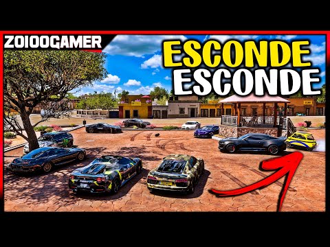 ELE NÃO VIU? KKK - ESCONDE ESCONDE NA CIDADE - FORZA HORIZON 5 ONLINE