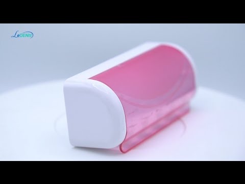 Plastic ledentt toothbrush holder for washroom, for home