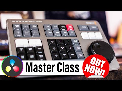 DaVinci Resolve Speed Editor MasterClass: OUT NOW 😎 GET $100 OFF TODAY