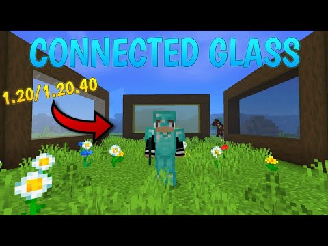 Mind-blowing Clear Glass Texture Pack for MCPE 🤯