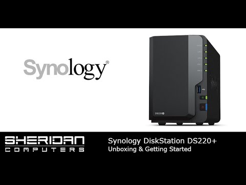 Synology DS220+ NAS Overview - Unboxing and setup