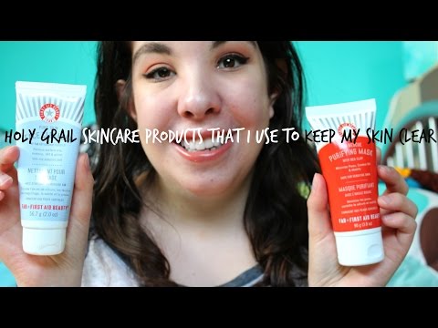 Holy Grail Skincare Products That I Use to Keep My Skin Clear Video
