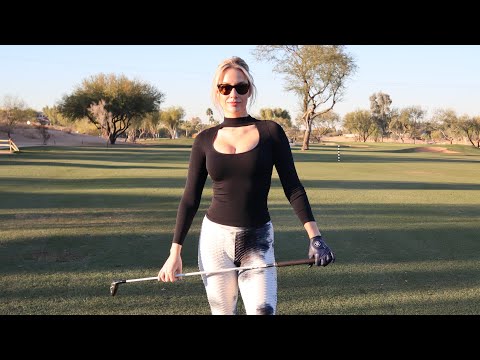 Golfer Paige Spiranac Takes Us Through Her Putting Practice Routine