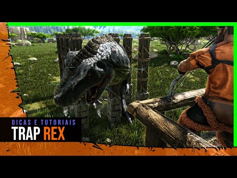 Como domar T REX FÁCIL no Ark
