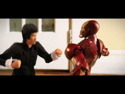Iron Man vs Bruce Lee HD BY iou7up