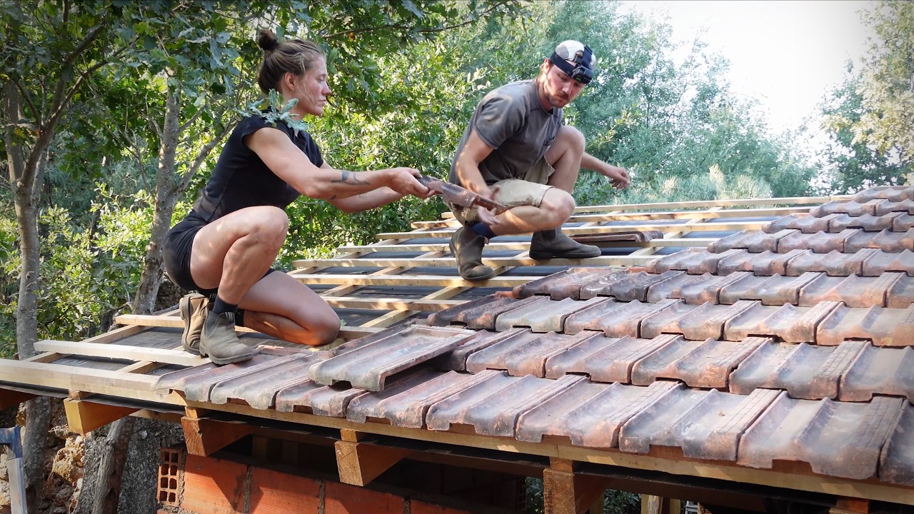 #163 The Brick Ruin is now Waterproof + Installed subfloor