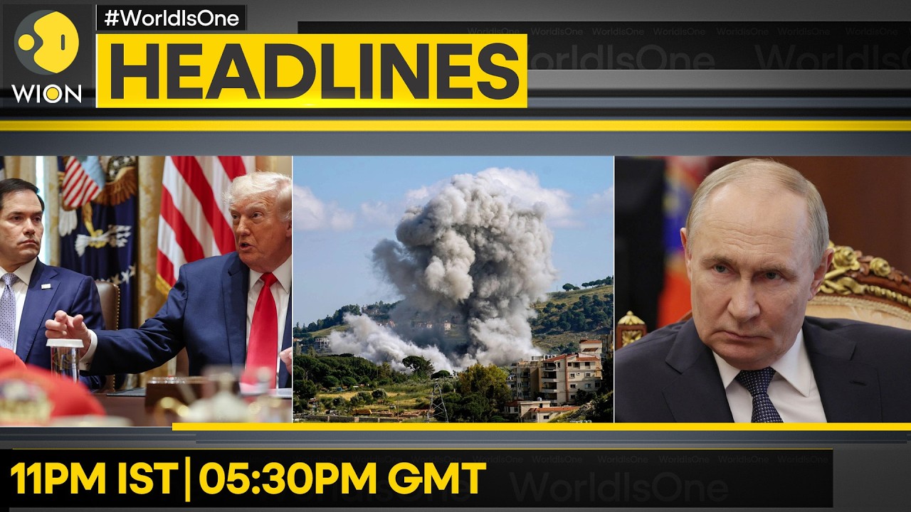 Putin: Origin Of Drone In Romania Crash Undetermined | Trump in Situation Room For Iran Decision