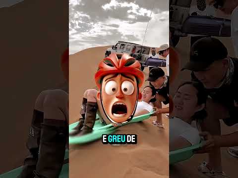 Cel Mai Infricosator Tobogan In Desert