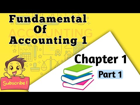 Fundamental Of Accounting 1 Chap- 1 Part 1 #accounting #internal&externalusers
